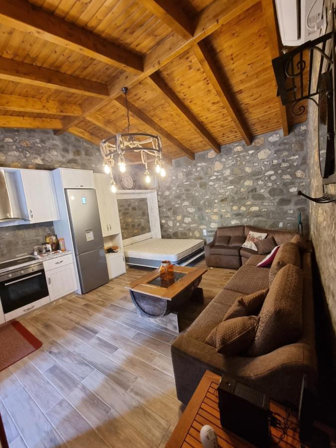 House With Big Garden And Barbeque In Nature Vourgareli エクステリア 写真